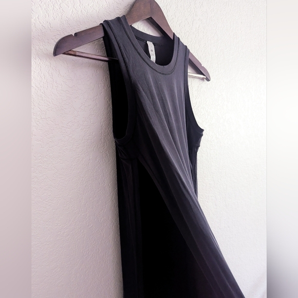 Lululemon Black Side Slit Tank Dress - Picture 4 of 5